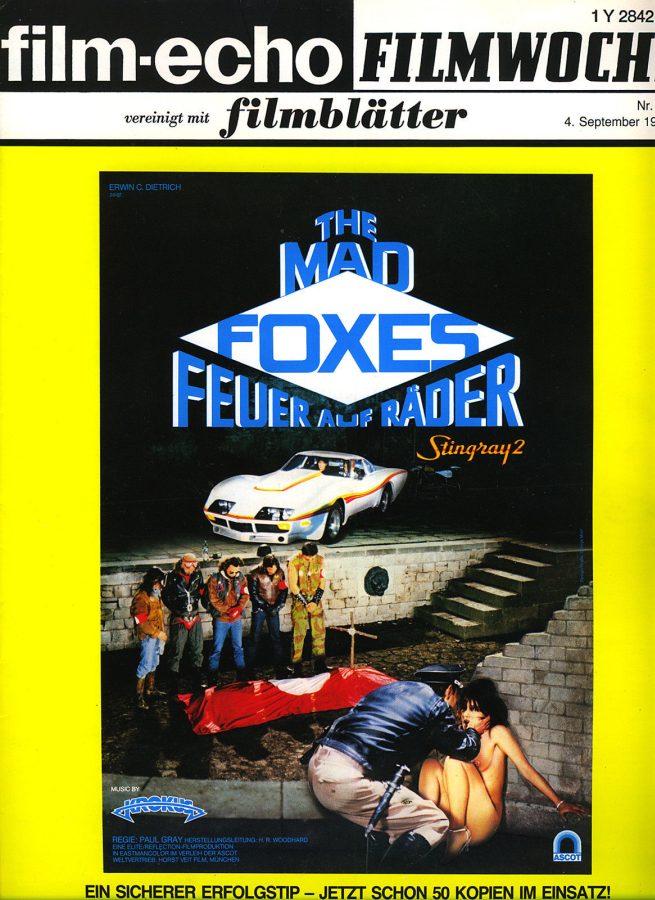 FILM-ECHO FILMWOCHE magazine side cover Issue 49 4 September 1981