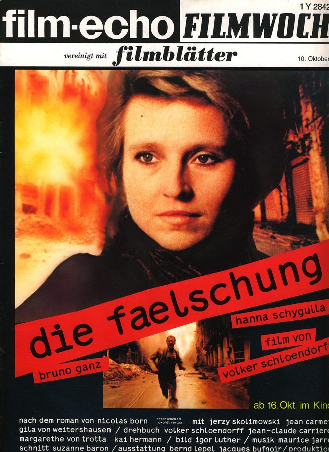 FILM-ECHO FILMWOCHE magazine side cover Issue 57 10 October 1981