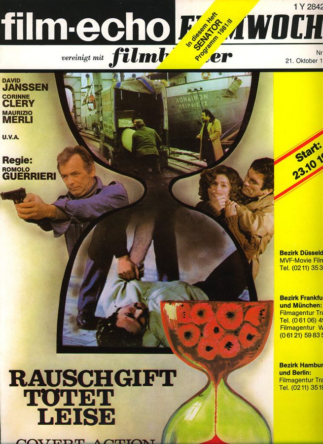 FILM-ECHO FILMWOCHE magazine side cover Issue 59 21 October 1981