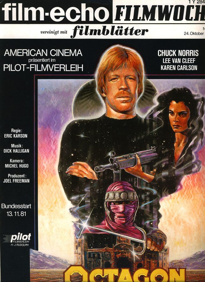 FILM-ECHO FILMWOCHE magazine side cover Issue 60 24 October 1981