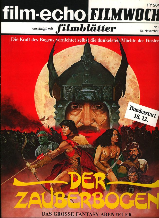 FILM-ECHO FILMWOCHE magazine side cover Issue 63/64 13 November 1981