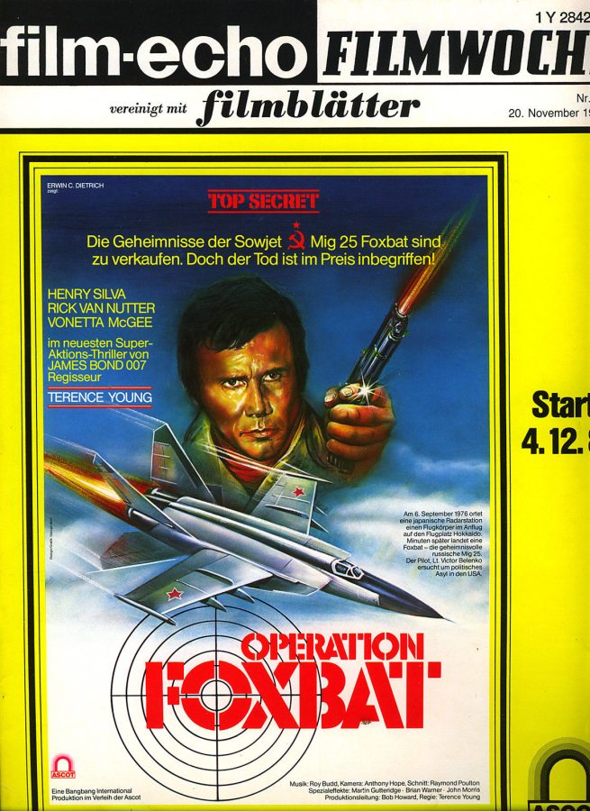 FILM-ECHO FILMWOCHE magazine side cover Issue 65 20 November 1981