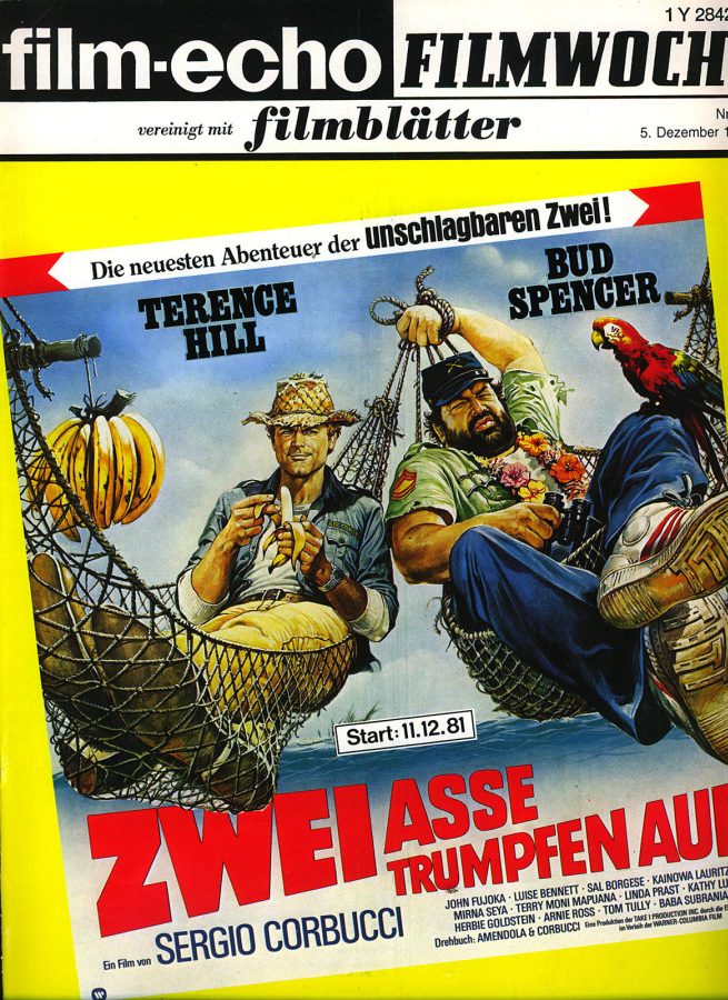 FILM-ECHO FILMWOCHE magazine side cover Issue 69 5 December 1981