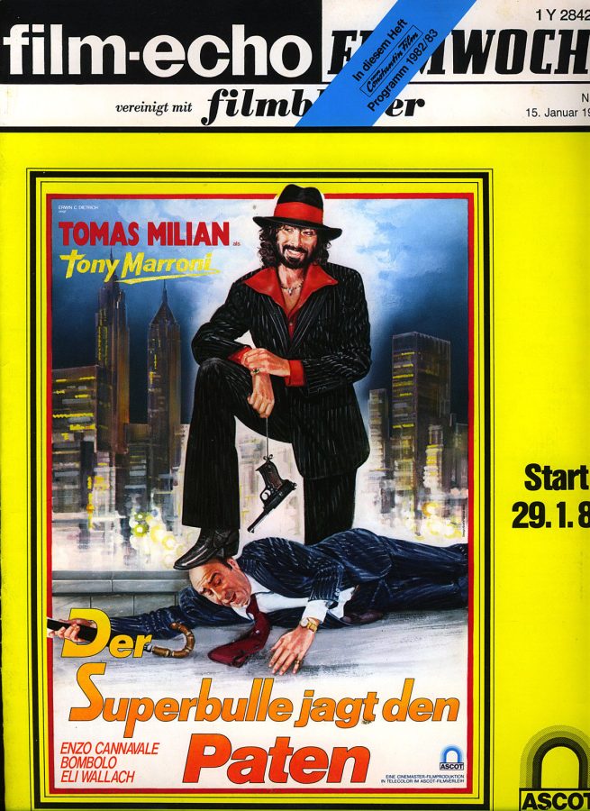 FILM-ECHO FILMWOCHE magazine side cover Issue 3 15 January 1982