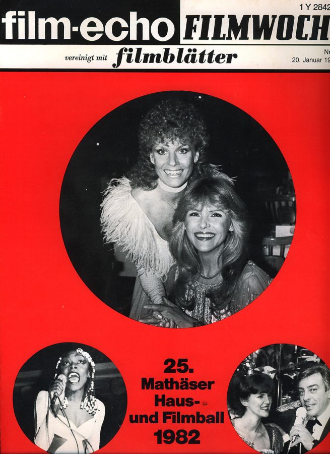 FILM-ECHO FILMWOCHE magazine side cover Issue 4 20 January 1982