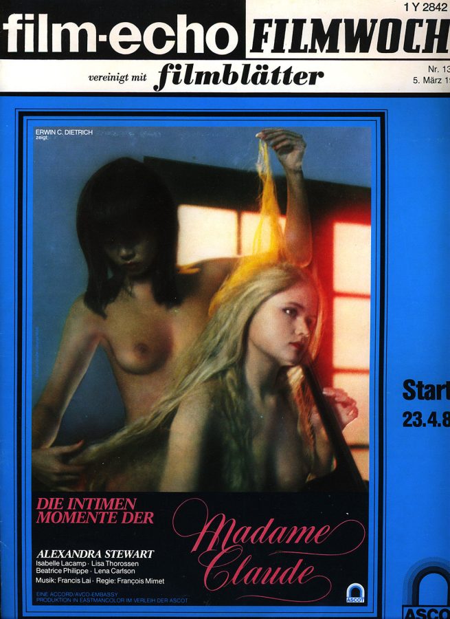 FILM-ECHO FILMWOCHE magazine side cover Issue 13/14 5 March 1982