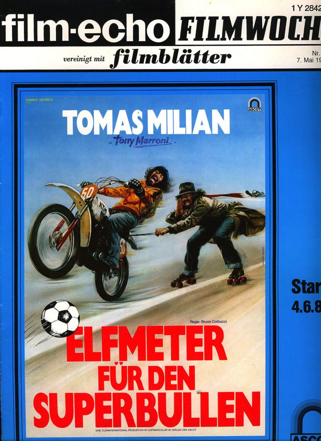 FILM-ECHO FILMWOCHE magazine side cover Issue 25 7 May 1982