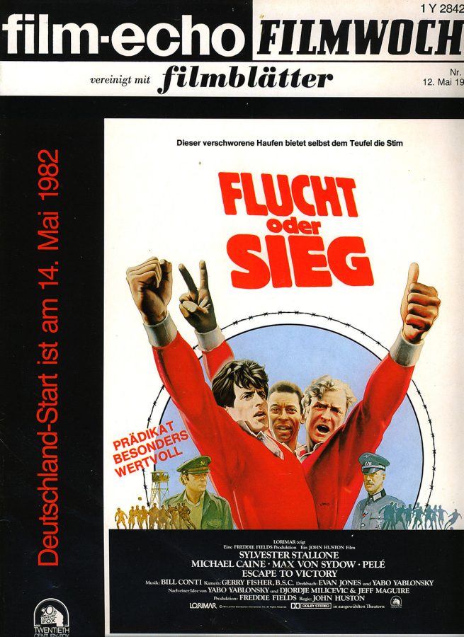 FILM-ECHO FILMWOCHE magazine side cover Issue 26 12 May 1982