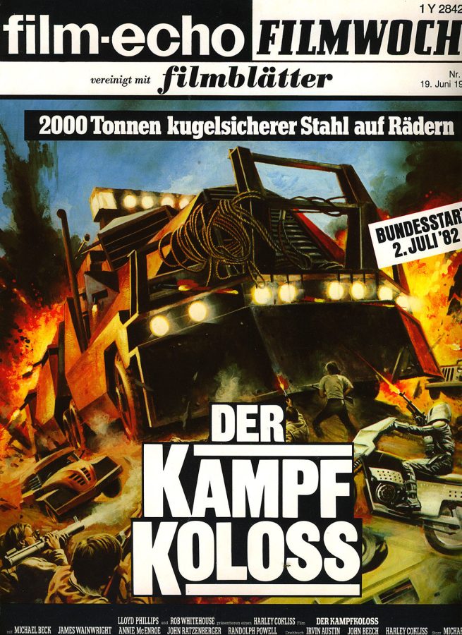 FILM-ECHO FILMWOCHE magazine side cover Issue 33 19 June 1982