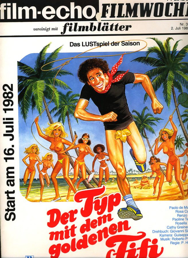 FILM-ECHO FILMWOCHE magazine side cover Issue 37 2 July 1982