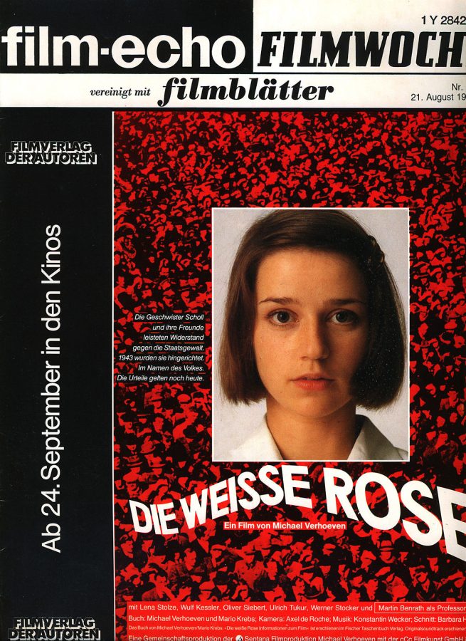 FILM-ECHO FILMWOCHE magazine side cover Issue 47 21 August 1982