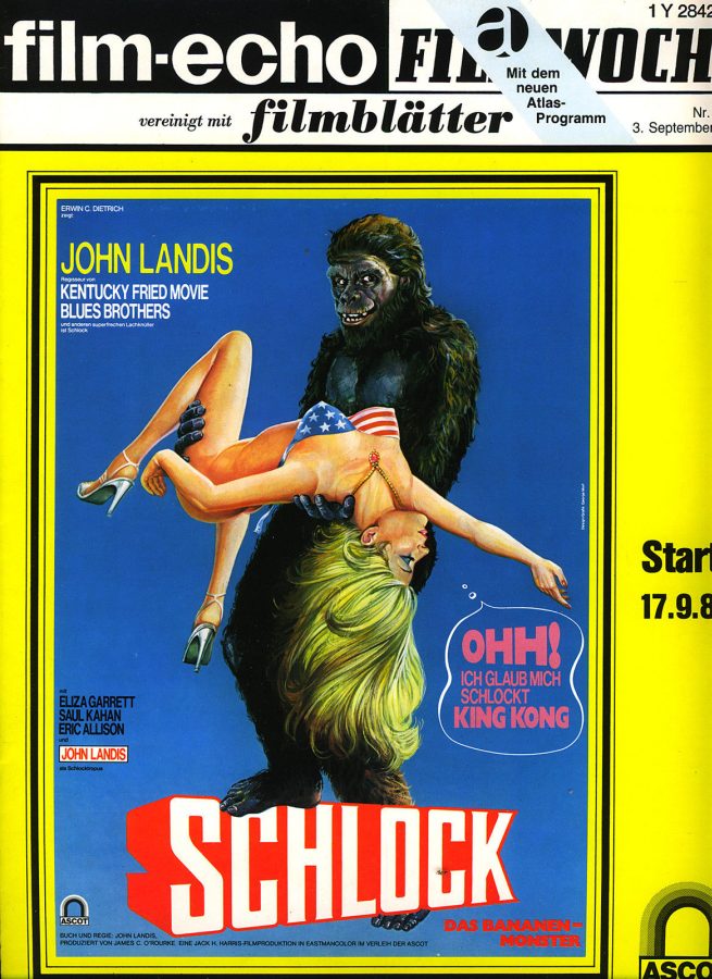 FILM-ECHO FILMWOCHE magazine side cover Issue 49/50 3 September 1982