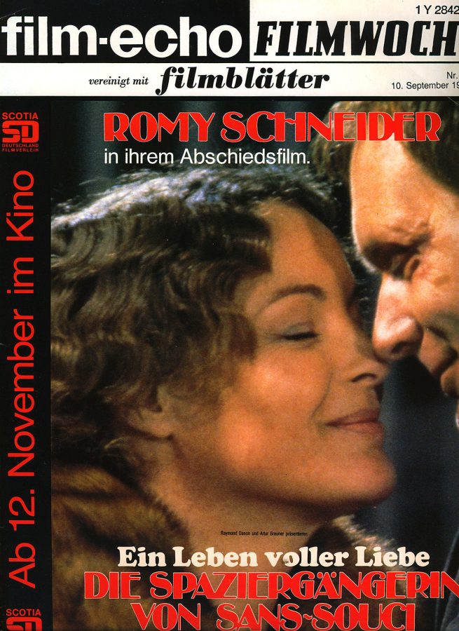 FILM-ECHO FILMWOCHE magazine side cover Issue 51 10 September 1982