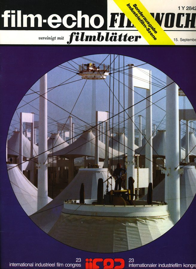 FILM-ECHO FILMWOCHE magazine side cover Issue 52 15 September 1982