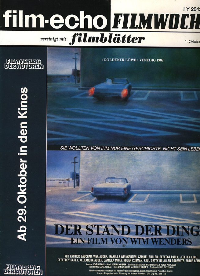 FILM-ECHO FILMWOCHE magazine side cover Issue 55 1 October 1982