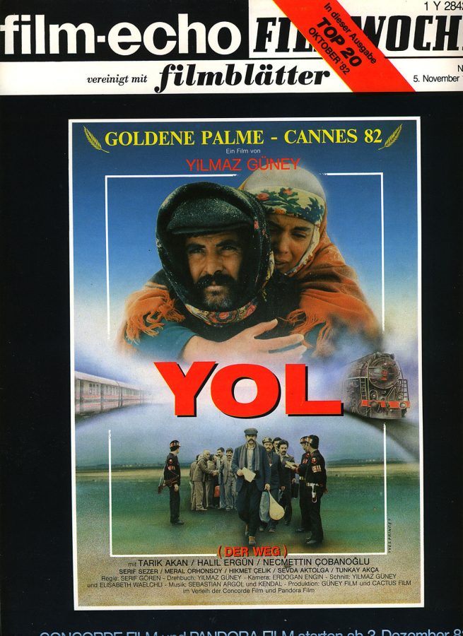 FILM-ECHO FILMWOCHE magazine side cover Issue 62 5 November 1982
