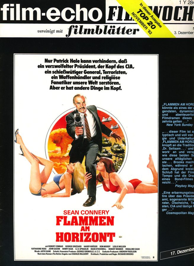 FILM-ECHO FILMWOCHE magazine side cover Issue 68 3 December 1982