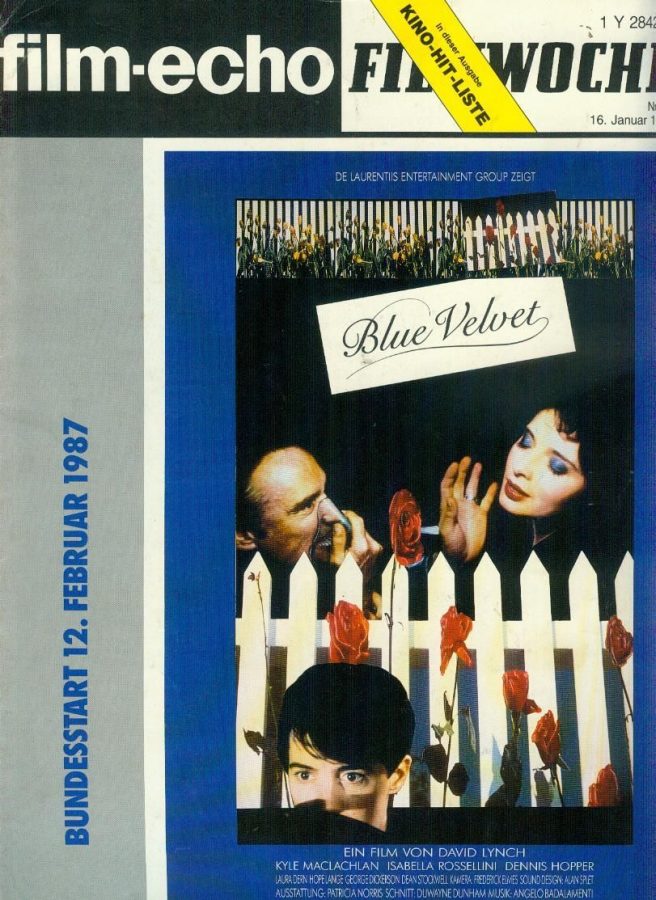 FILM-ECHO FILMWOCHE magazine side cover Issue 3 16 January 1987