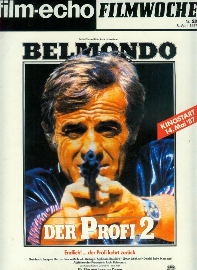 FILM-ECHO FILMWOCHE magazine side cover Issue 20 8 April 1987