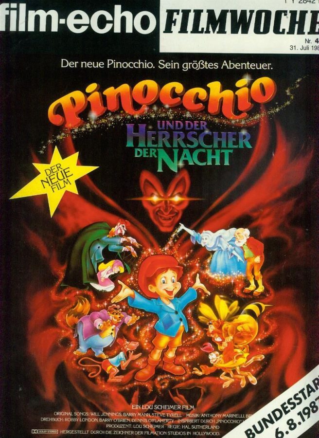 FILM-ECHO FILMWOCHE magazine side cover Issue 42 31 July 1987