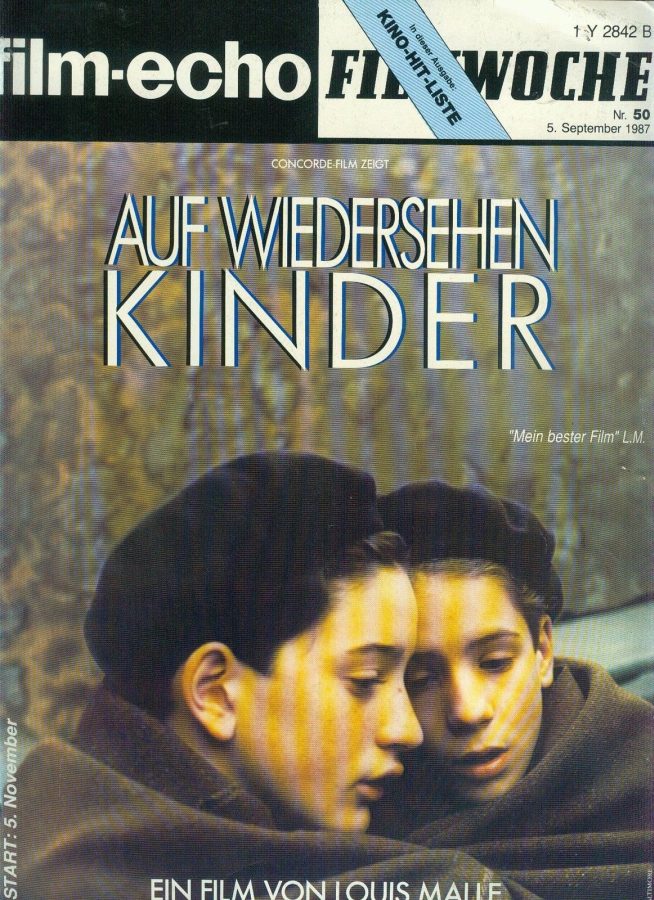 FILM-ECHO FILMWOCHE magazine side cover Issue 50 5 September 1987