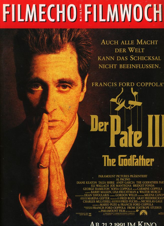 FILM-ECHO FILMWOCHE magazine side cover Issue 7 15 February 1991