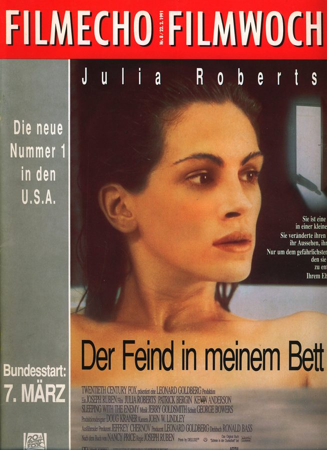 FILM-ECHO FILMWOCHE magazine side cover Issue 8 22 February 1991