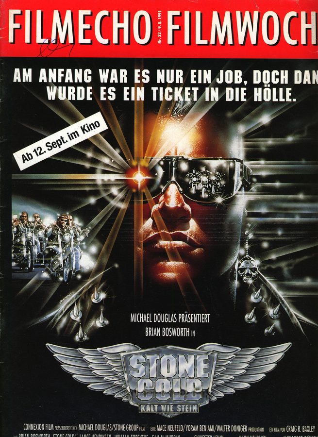 FILM-ECHO FILMWOCHE magazine side cover Issue 32 9 August 1991