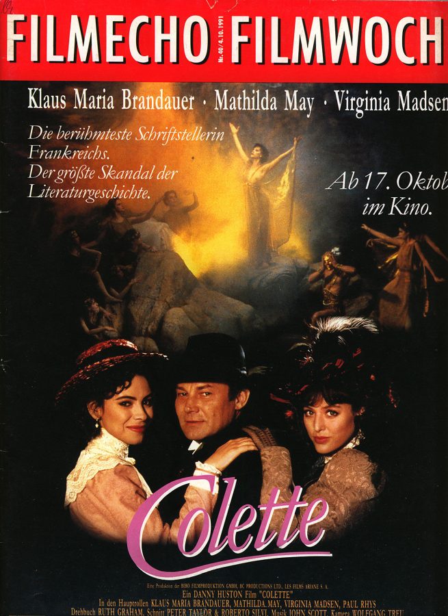FILM-ECHO FILMWOCHE magazine side cover Issue 40 4 October 1991