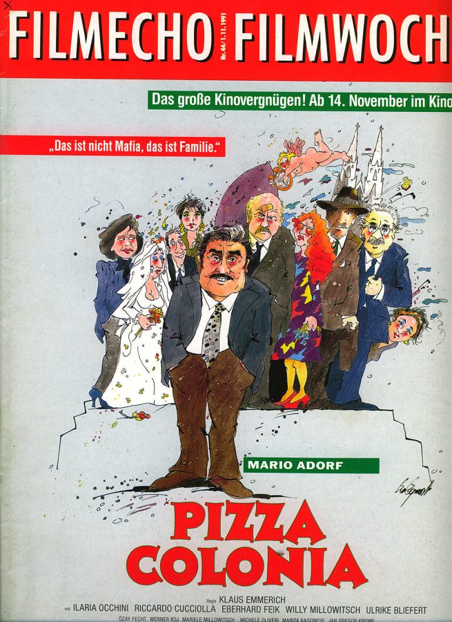 FILM-ECHO FILMWOCHE magazine side cover Issue 44 1 November 1991