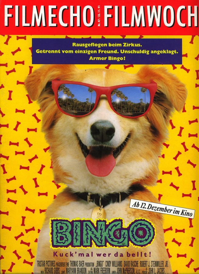 FILM-ECHO FILMWOCHE magazine side cover Issue 47 23 November 1991