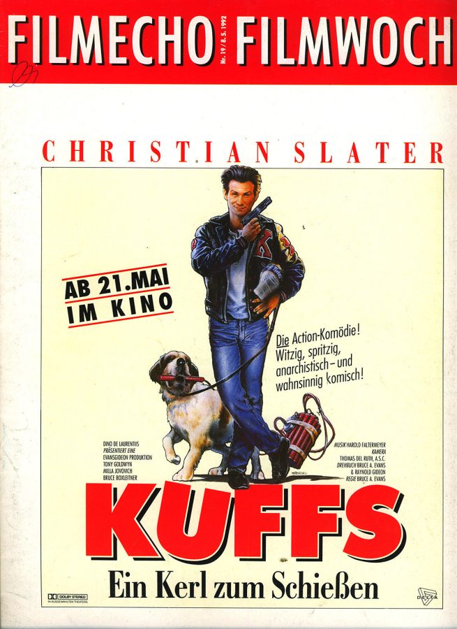 FILM-ECHO FILMWOCHE magazine side cover Issue 19 8 May 1992