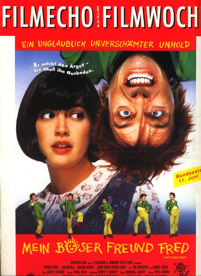 FILM-ECHO FILMWOCHE magazine side cover Issue 22 29 May 1992