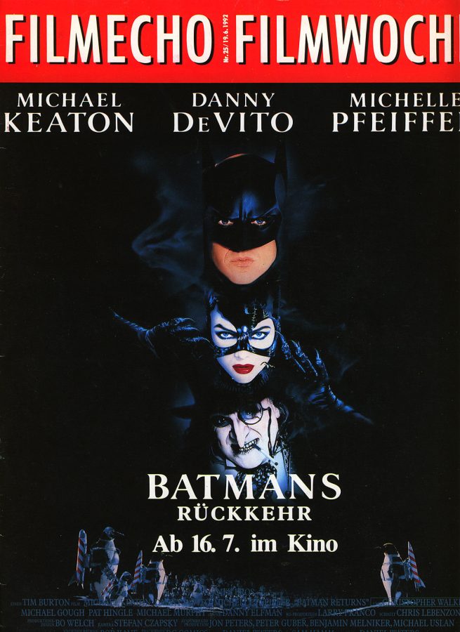 FILM-ECHO FILMWOCHE magazine side cover Issue 25 19 June 1992