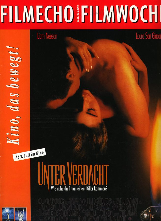 FILM-ECHO FILMWOCHE magazine side cover Issue 26 26 June 1992