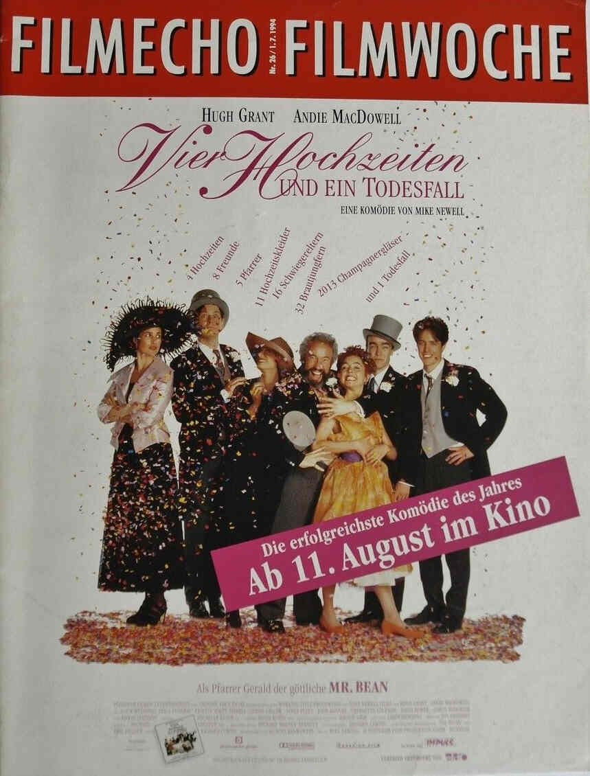 FILM-ECHO FILMWOCHE magazine side cover Issue 26 1 July 1994