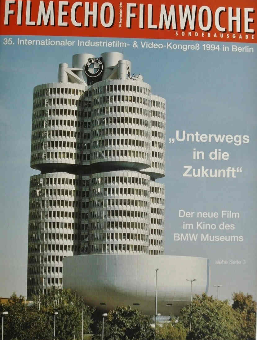 FILM-ECHO FILMWOCHE magazine side cover Issue 36.5  Special 14 September 1994