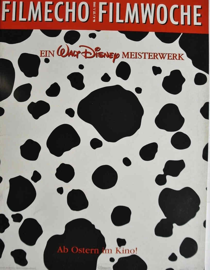 FILM-ECHO FILMWOCHE magazine side cover Issue 4 27 January 1995