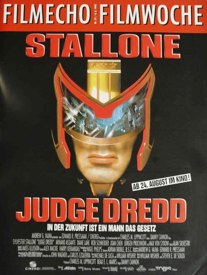 FILM-ECHO FILMWOCHE magazine side cover Issue 31 4 August 1995