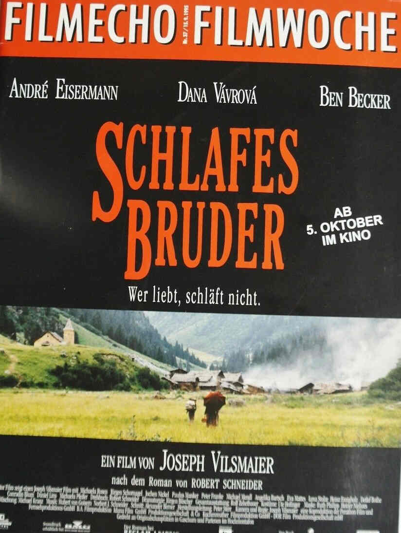FILM-ECHO FILMWOCHE magazine side cover Issue 37 15 September 1995
