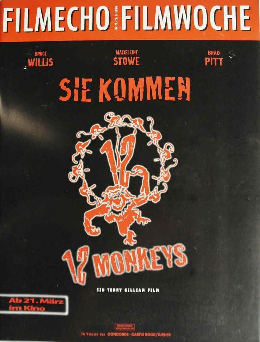 FILM-ECHO FILMWOCHE magazine side cover Issue 9 2 March 1996