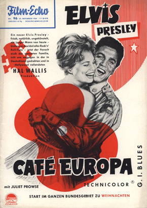 FILM-ECHO FILMWOCHE magazine side cover Issue 96  1960