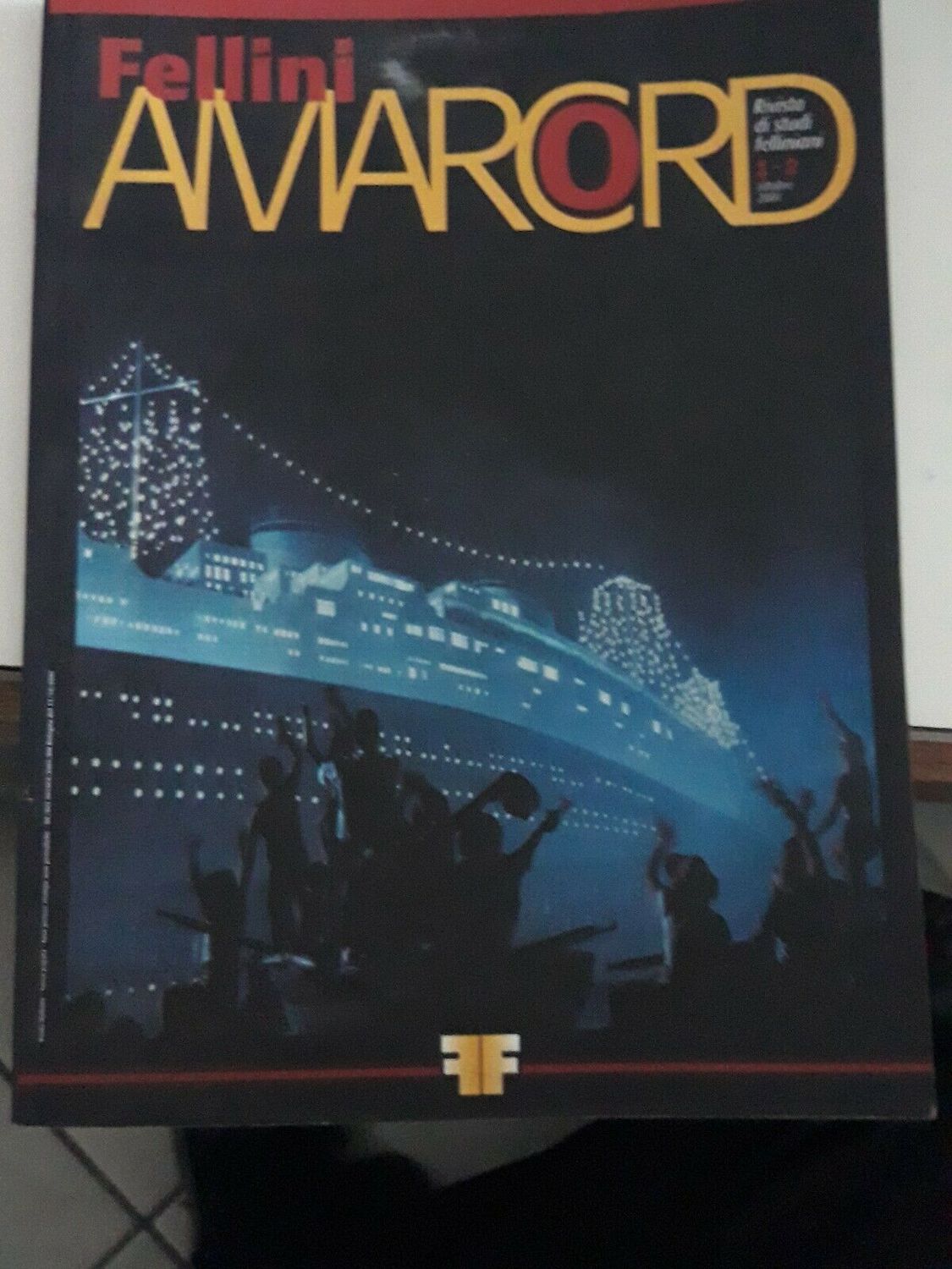 FELLINI AMARCORD magazine side cover Issue 1-2 October 2001