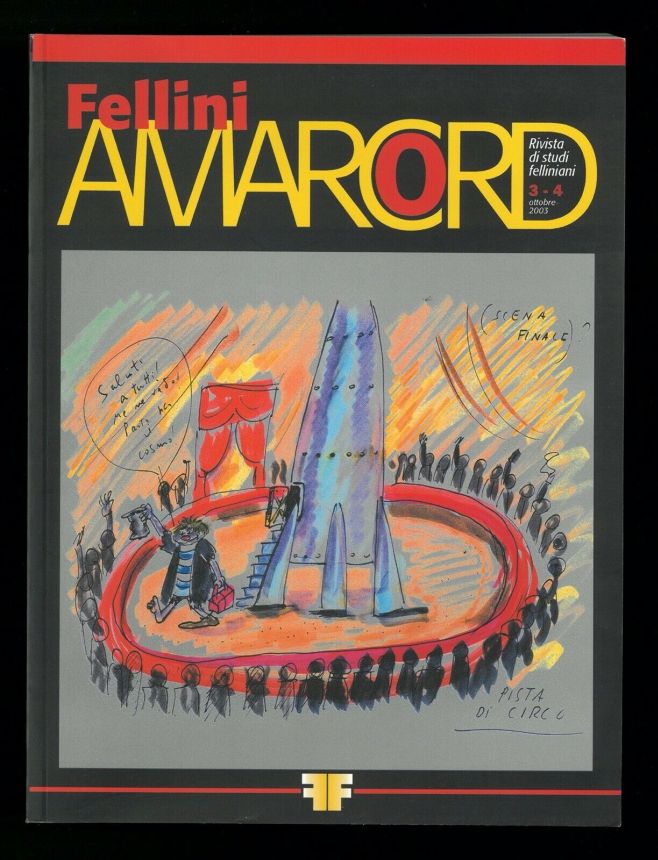 FELLINI AMARCORD magazine side cover Issue 3-4 October 2003