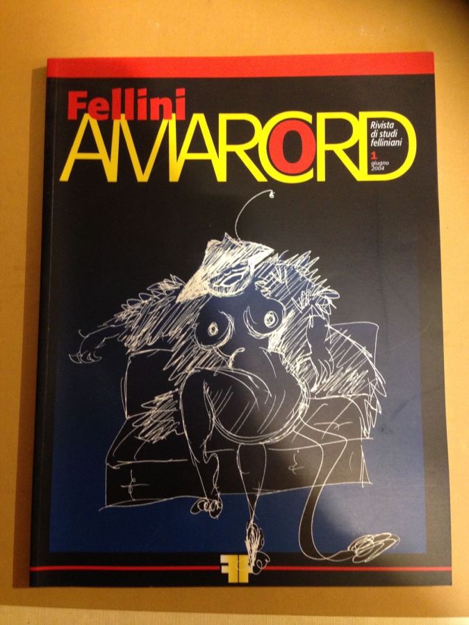 FELLINI AMARCORD magazine side cover Issue 1 June 2004