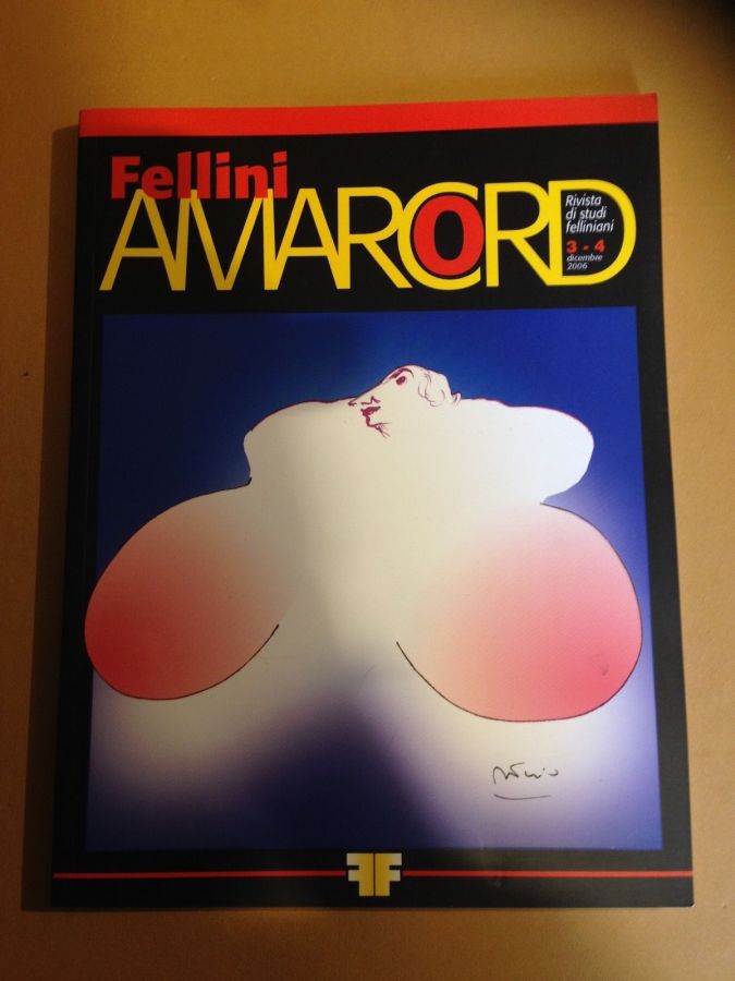FELLINI AMARCORD magazine side cover Issue 3-4 December 2006