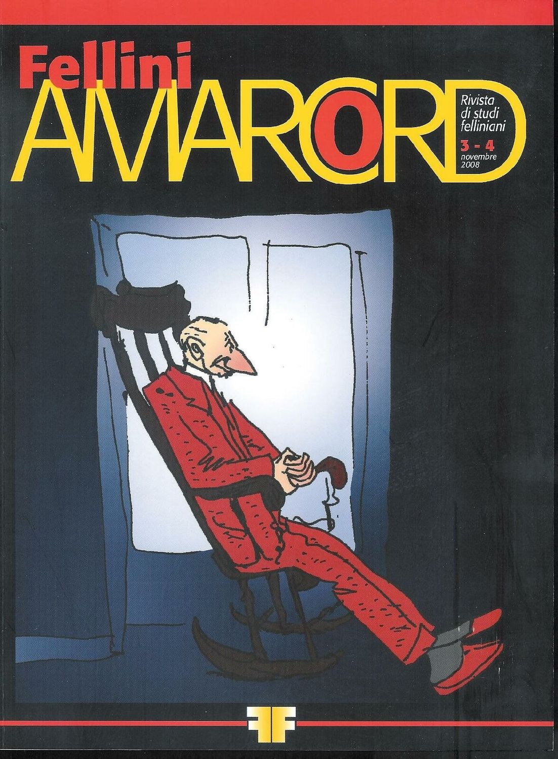 FELLINI AMARCORD magazine side cover Issue 3-4 November 2008