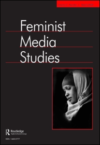 FEMINIST MEDIA STUDIES magazine side cover November 2013