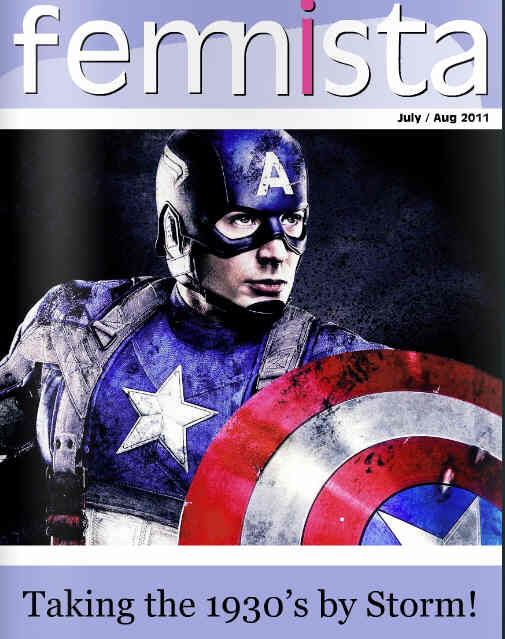 FEMNISTA magazine side cover July/August 2011