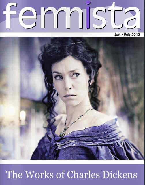 FEMNISTA magazine side cover January/February 2012